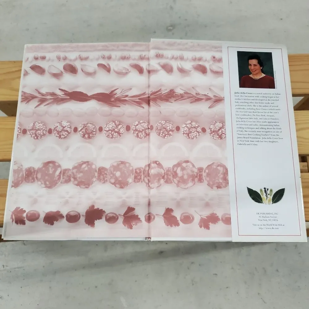 * The Classic Italian Cookbook Julia Della Croce Hardcover Book